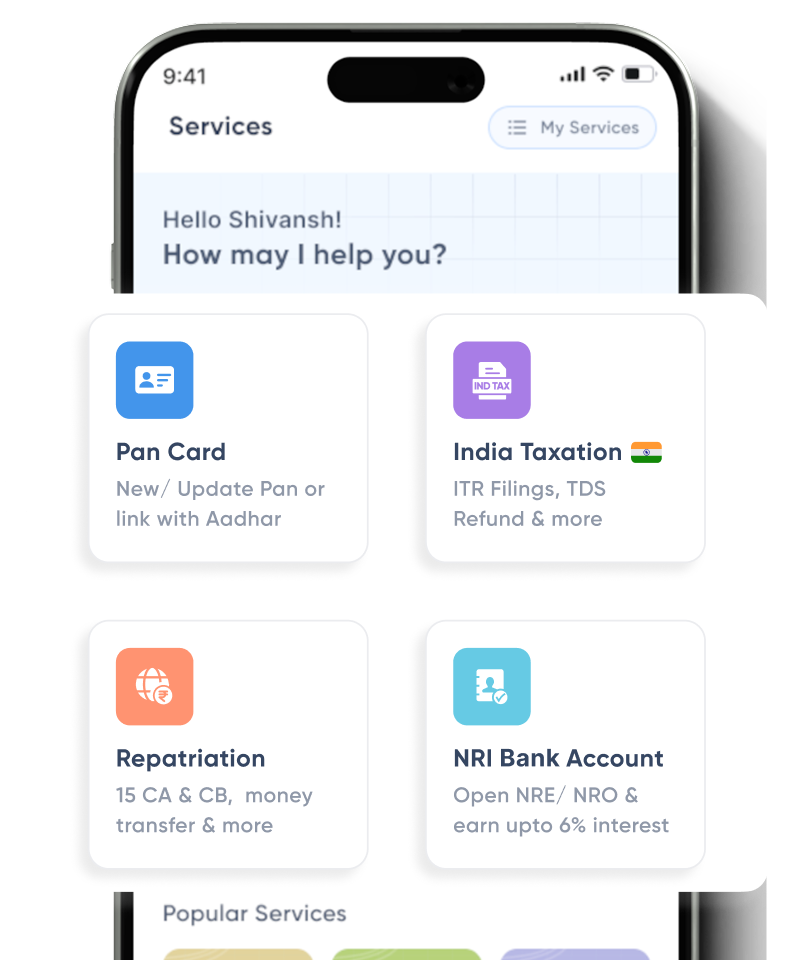 Taxation Services Interface